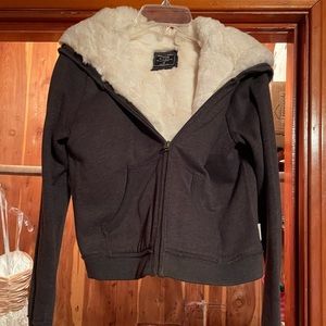 Fur lined jacket